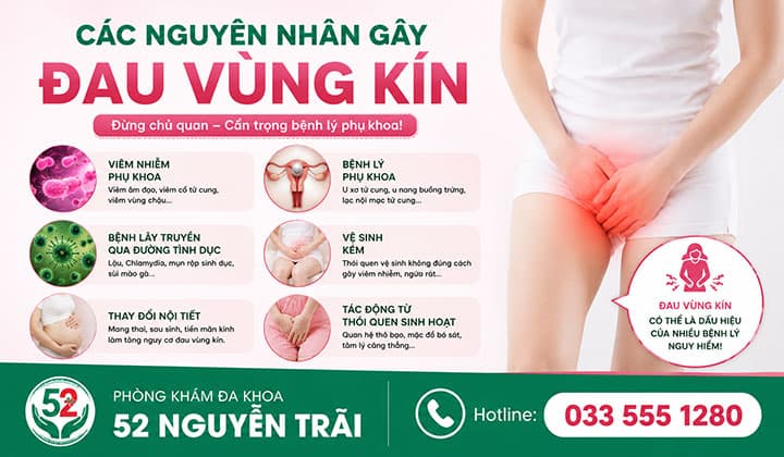 Tổng Hợp Các Nguyên Nhân Gây Đau Vùng Kín Biến Chứng Nguy Hiểm