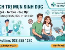 HƯỚNG DẪN TỪ A-Z: CÁCH TRỊ MỤN SINH DỤC AN TOÀN, HIỆU QUẢ VÀ BẢO MẬT HIỆN NAY