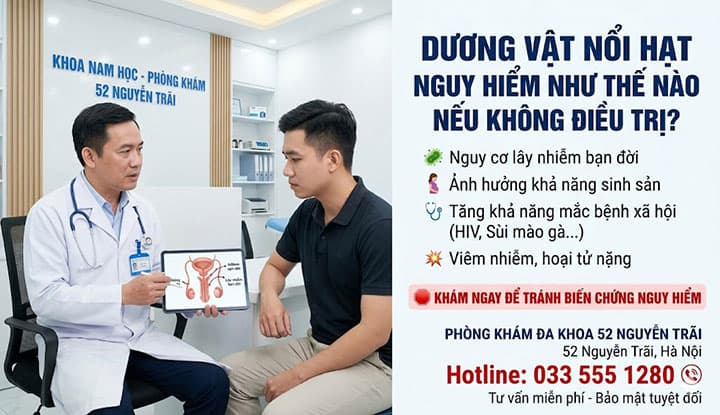 Dương Vật Nổi Hạt Nguy Hiểm Như Thế Nào Nếu Thờ Ơ Không Điều Trị?