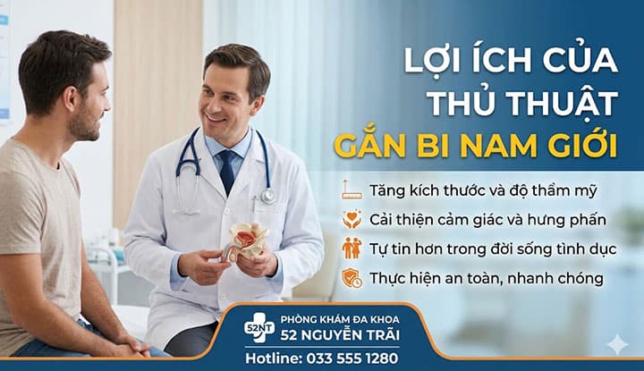 Lợi Ích Của Thủ Thuật Gắn Bi Nam Giới