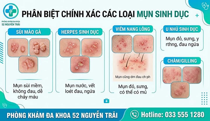 1. Mụn Sinh Dục Là Gì? Phân Loại Và Dấu Hiệu Lâm Sàng Chi Tiết