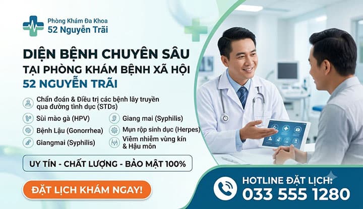 Diện Bệnh Chuyên Sâu Tại Phòng Khám Bệnh Xã Hội 52 Nguyễn Trãi