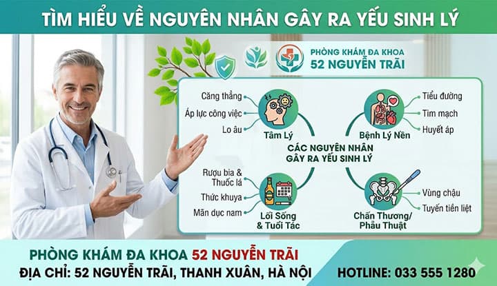 Nguyên Nhân Gây Ra Yếu Sinh Lý