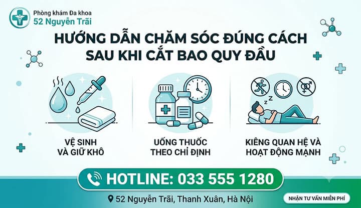 Hướng Dẫn Chăm Sóc Đúng Cách Sau Khi Cắt Bao Quy Đầu