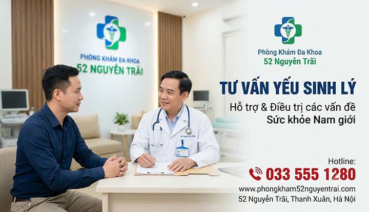 Tư Vấn Yếu Sinh Lý Nam Giới: Giải Pháp Toàn Diện Giúp Lấy Lại Phong Độ Đỉnh Cao