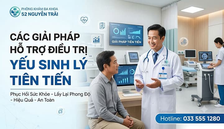 Các Giải Pháp Hỗ Trợ Điều Trị Yếu Sinh Lý Tiên Tiến