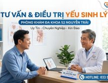 Yếu Sinh Lý Ở Nam Giới: Cẩm Nang Y Khoa Toàn Diện Về Nguyên Nhân, Triệu Chứng Và Phương Pháp Điều Trị An Toàn