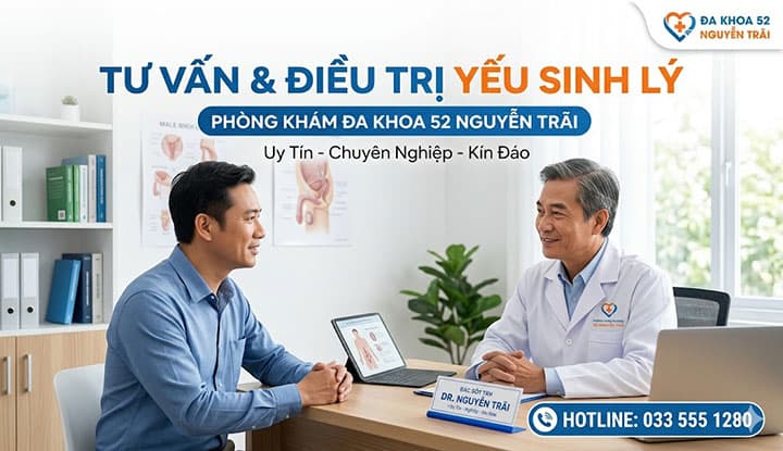 Yếu Sinh Lý Ở Nam Giới: Cẩm Nang Y Khoa Toàn Diện Về Nguyên Nhân, Triệu Chứng Và Phương Pháp Điều Trị An Toàn