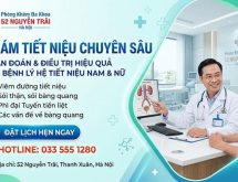 Địa Chỉ Phòng Khám Tiết Niệu Ở Đâu Hà Nội Uy Tín, Minh Bạch Chi Phí?